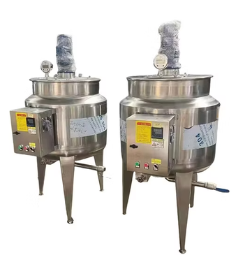 Double Jacket Electric Heated Stainless Steel Mixing Tank