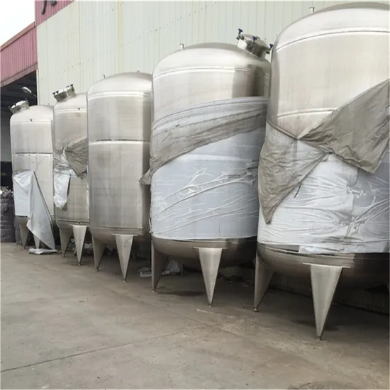 Stainless Steel Fermentation Holding Mixing Tank