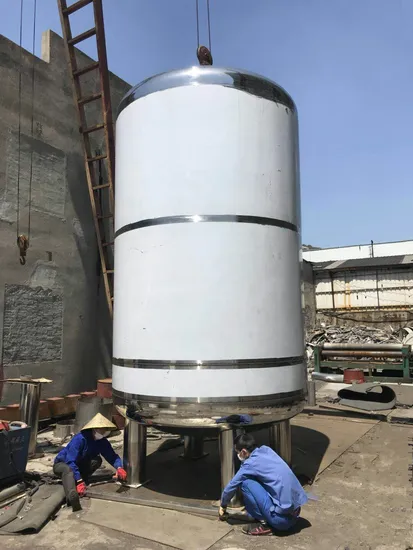 Stainless Steel Fermentation Holding Mixing Tank