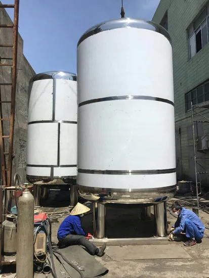 Stainless Steel Fermentation Holding Mixing Tank